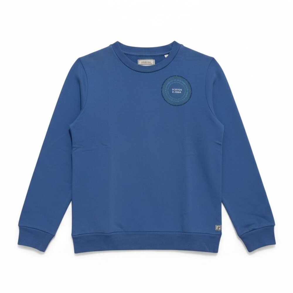 Scotch & Soda Sweatshirt Size 10 Blue Pullover Crew